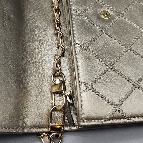 💛CANEL Gold Quilted Wallet/Clutch💛 - Picture 13 of 16